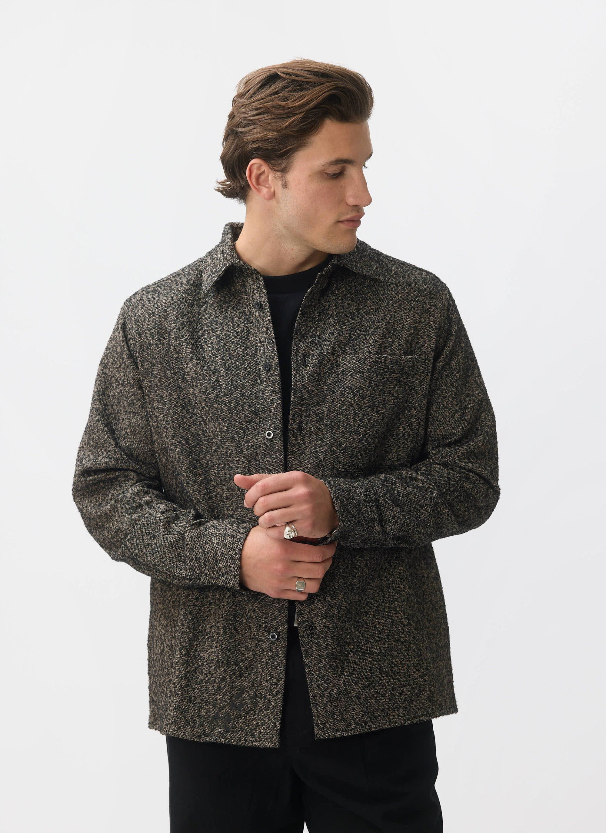 Blyton Long Sleeve Shirt | Grey - Image 2