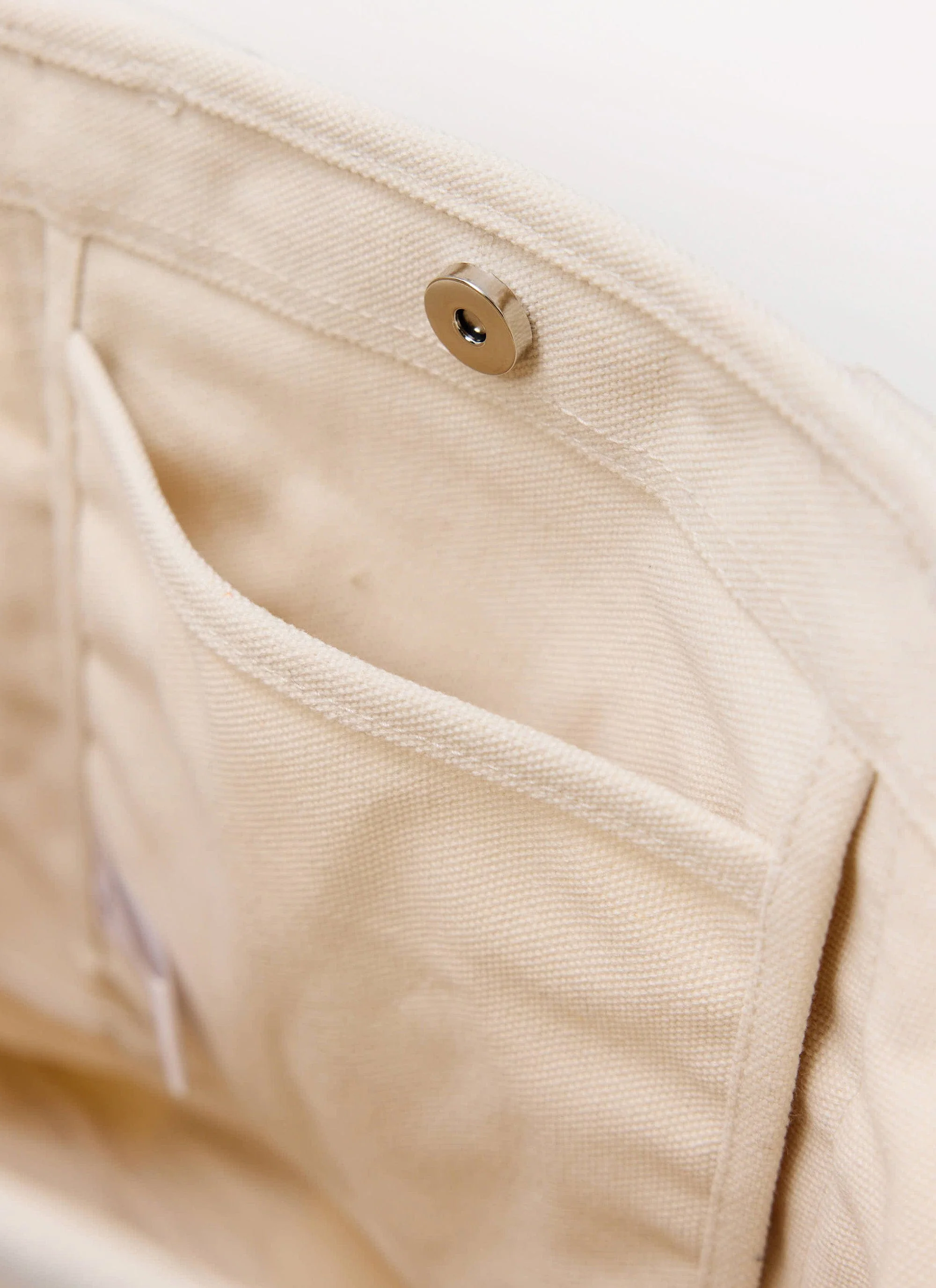 Tote Bag | Cotton Canvas | Ecru - Image 4