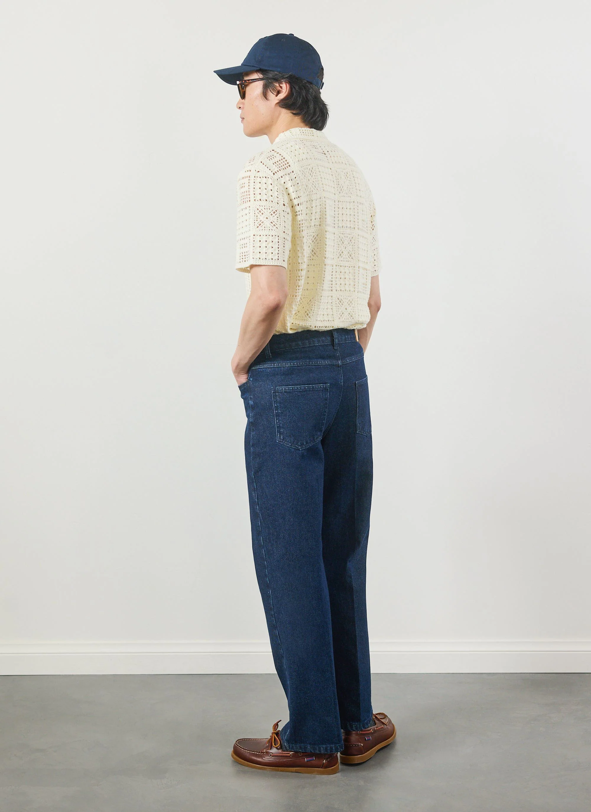 Crochet Groundsman Shirt | Cotton | Ecru - Image 6