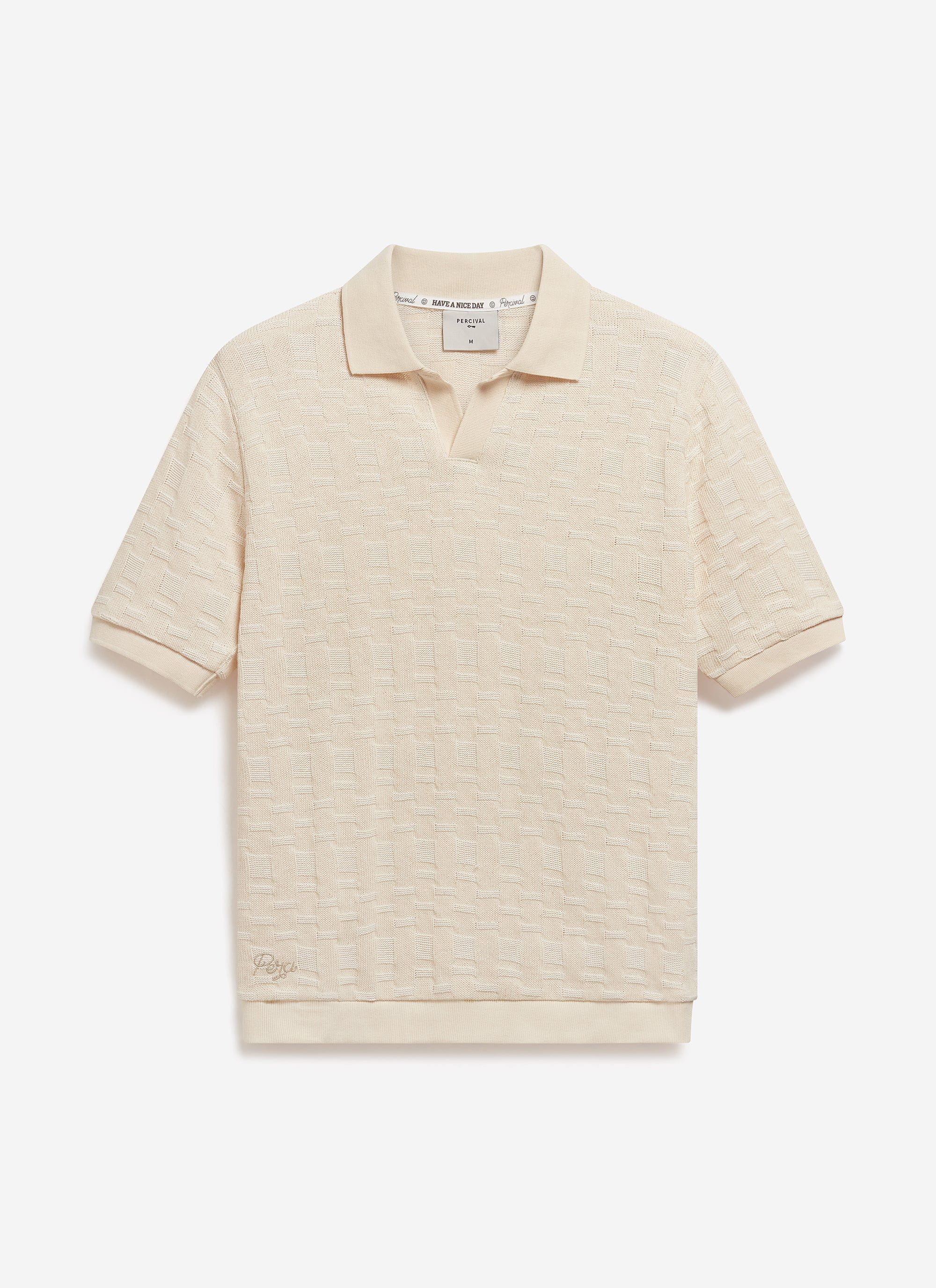Deck Negroni Knitted Shirt | Cotton | Ecru - Image 2