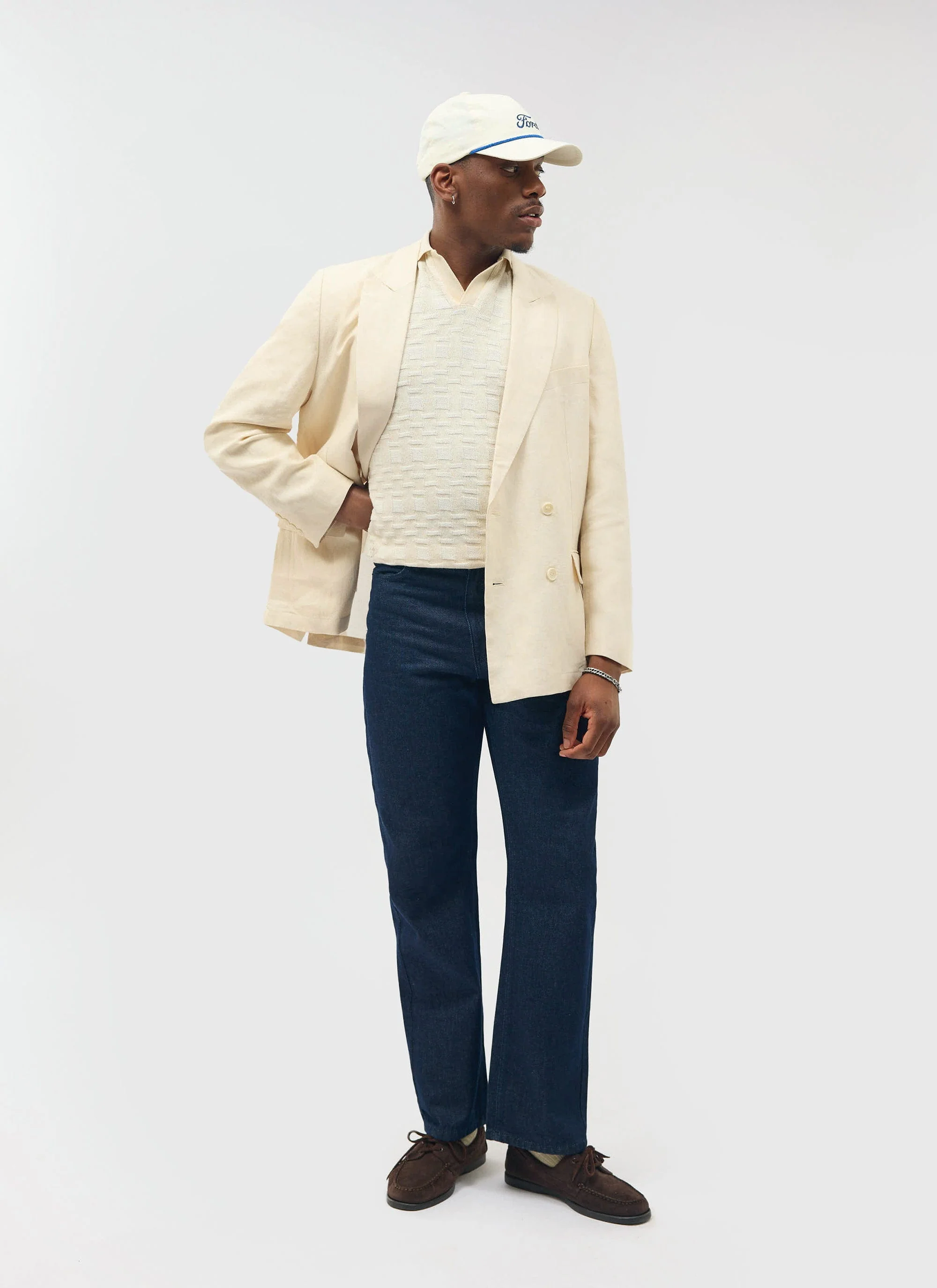 Deck Negroni Knitted Shirt | Cotton | Ecru - Image 5