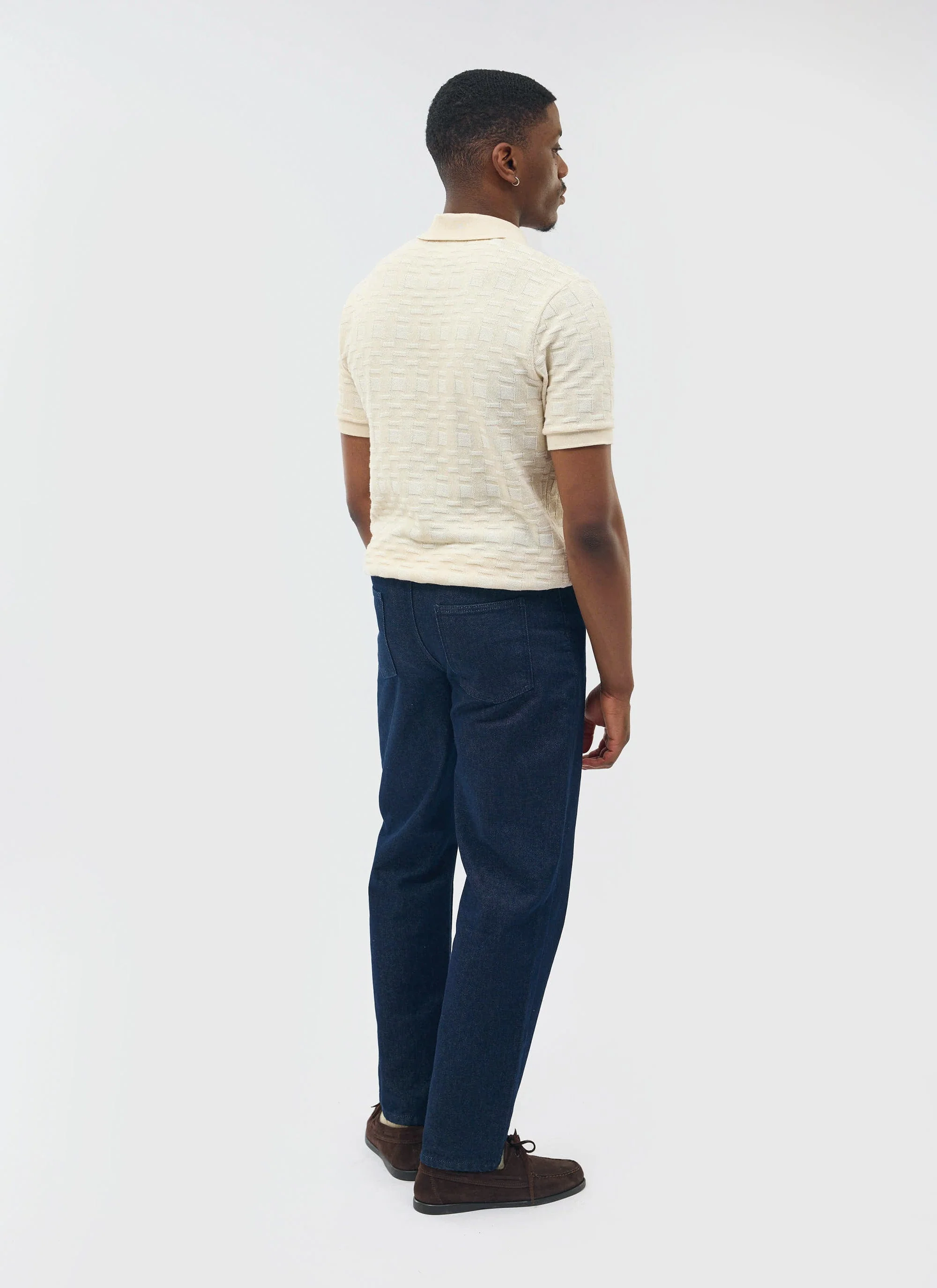 Deck Negroni Knitted Shirt | Cotton | Ecru - Image 9
