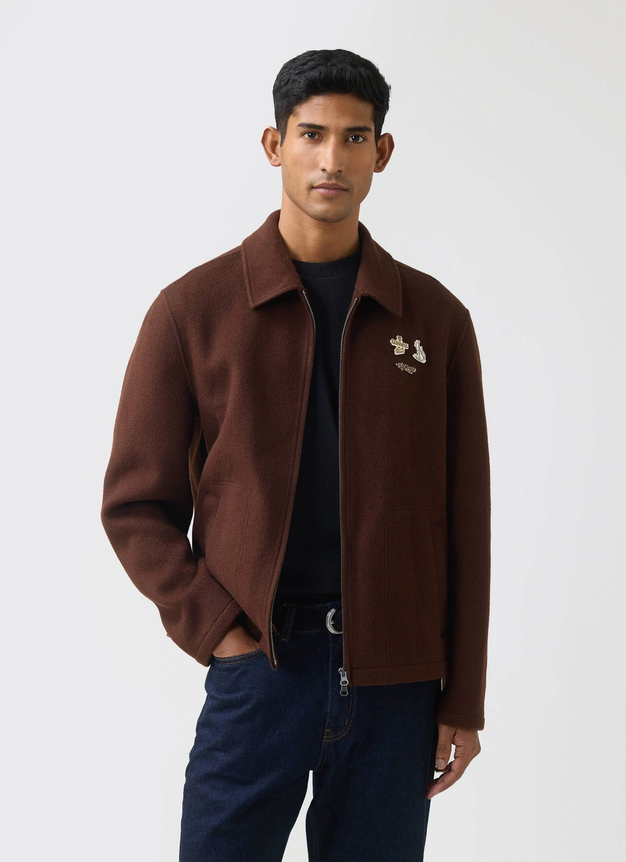 Wool Jacket | Guinness x Percival | Espresso
