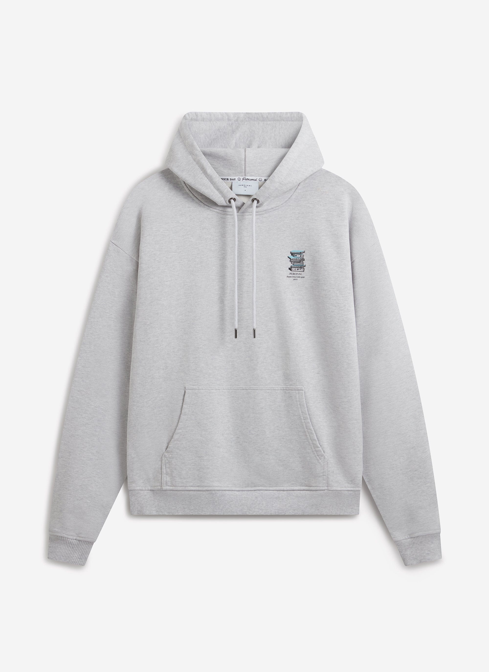 Duke Hoodie | Cotton | Grey - Image 4