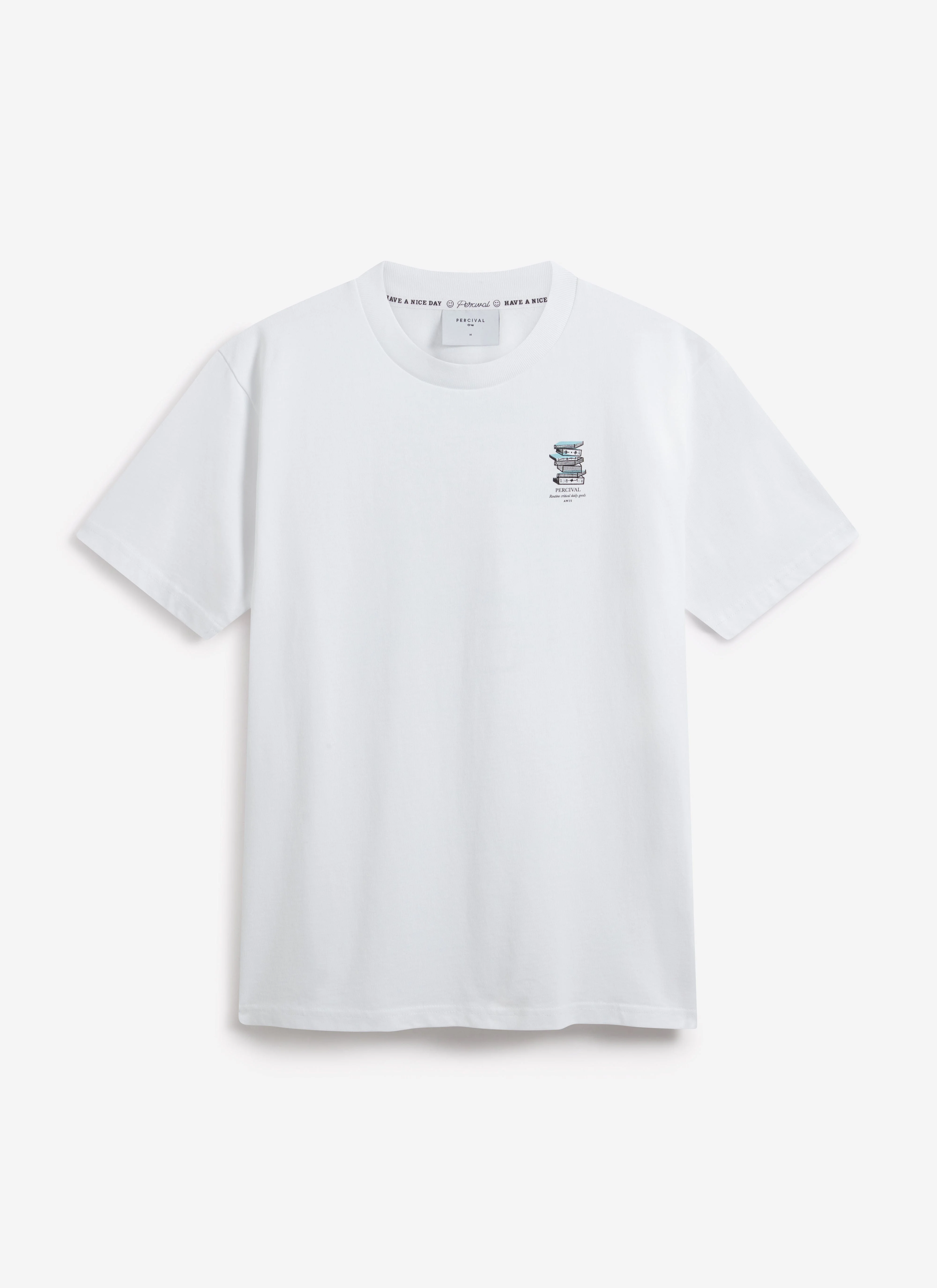 Duke T Shirt | Organic Cotton | White - Image 2