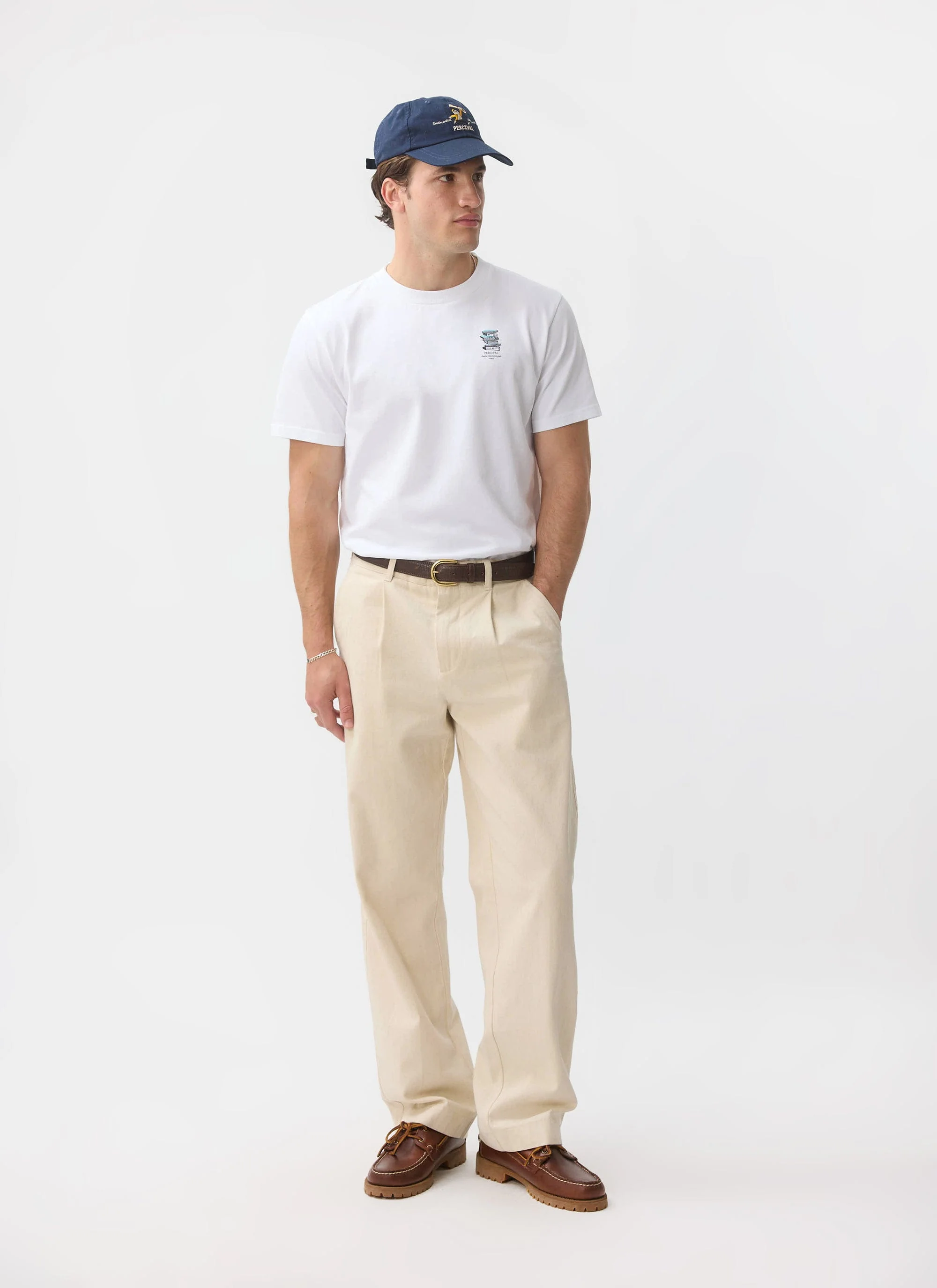 Duke T Shirt | Organic Cotton | White - Image 7
