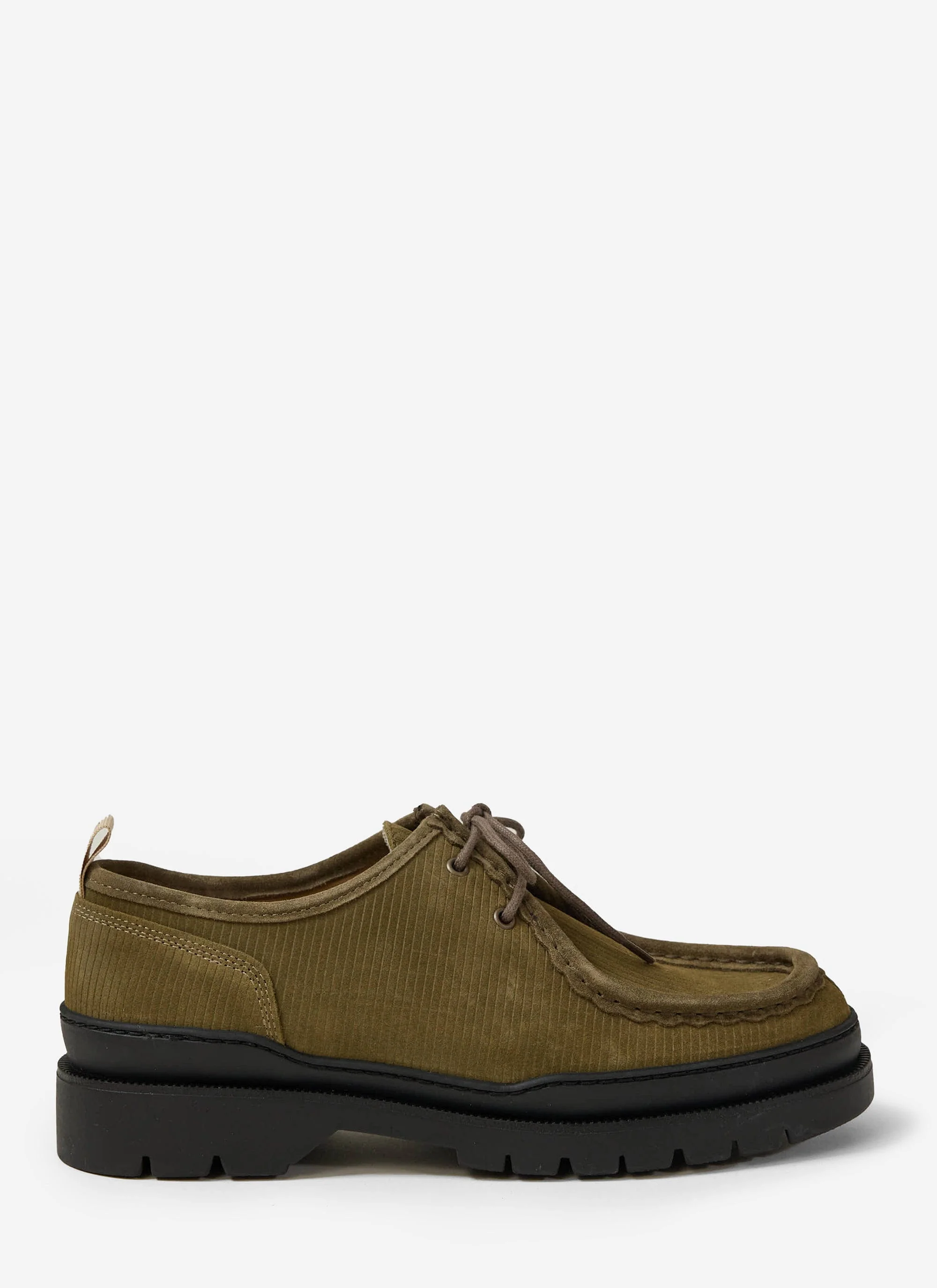 Major V Cord Shoe | Kleman | Khaki - Image 4