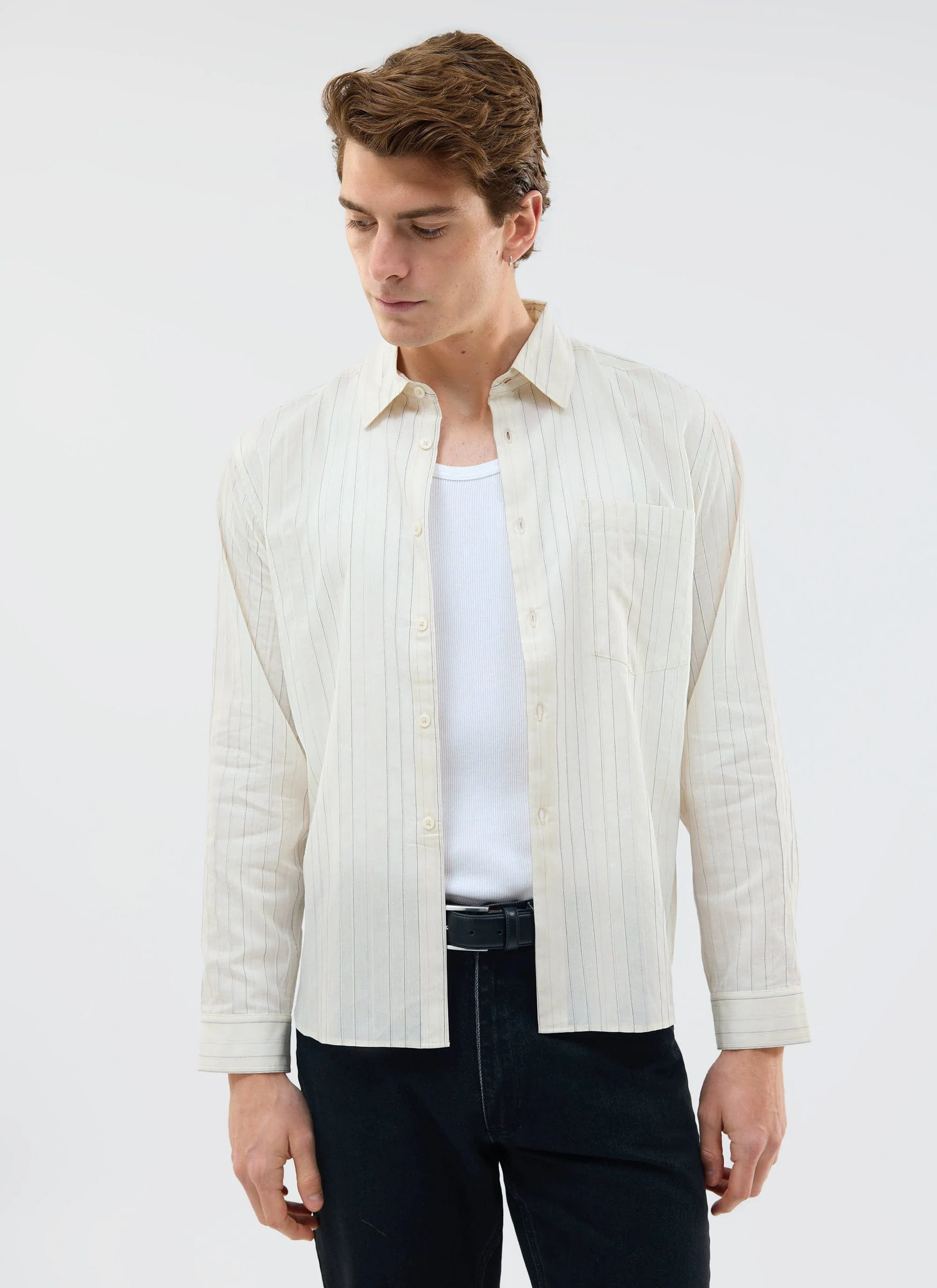 Lorenzo Pearce Shirt | Ecru - Image 5