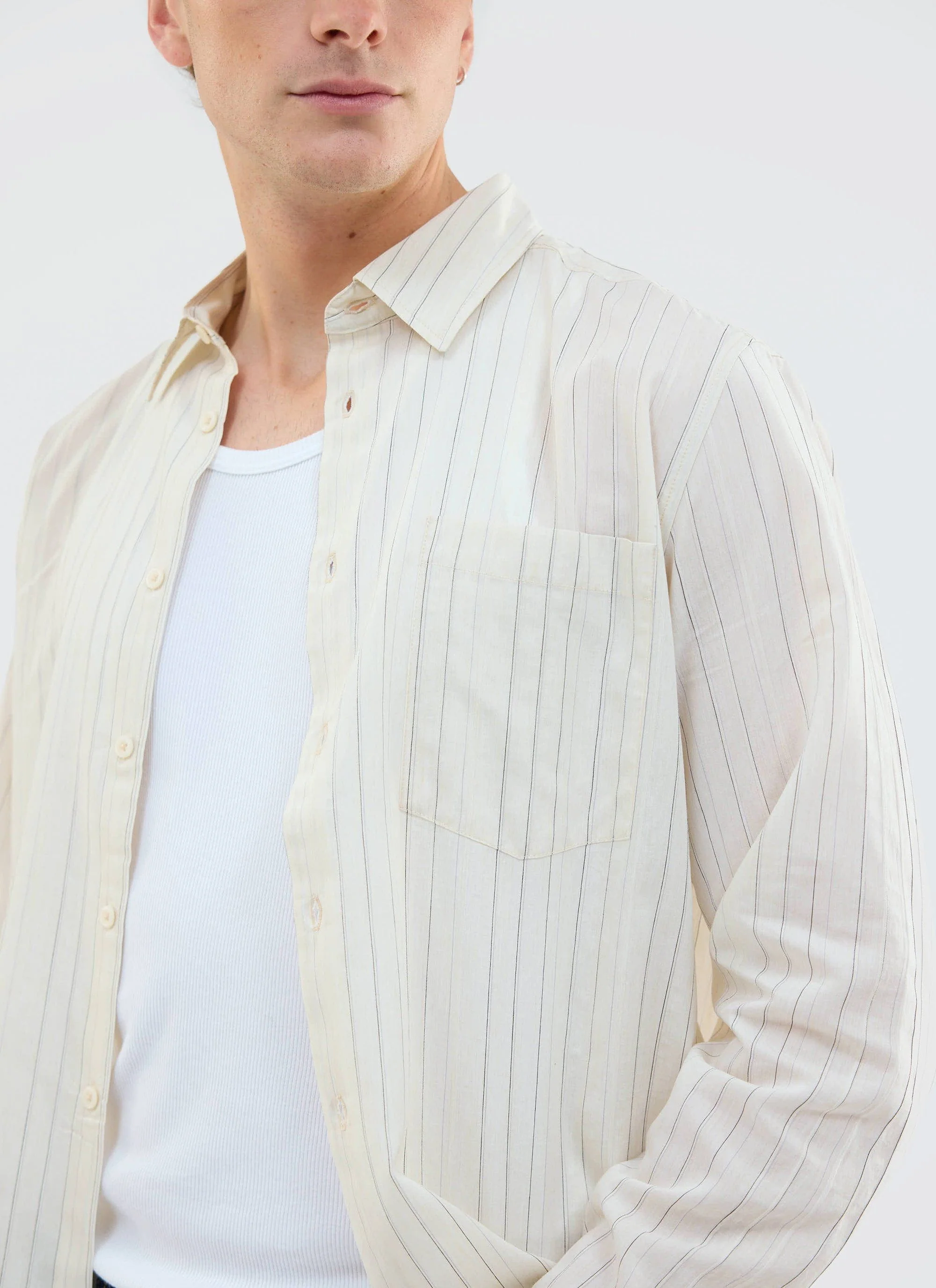 Lorenzo Pearce Shirt | Ecru - Image 8