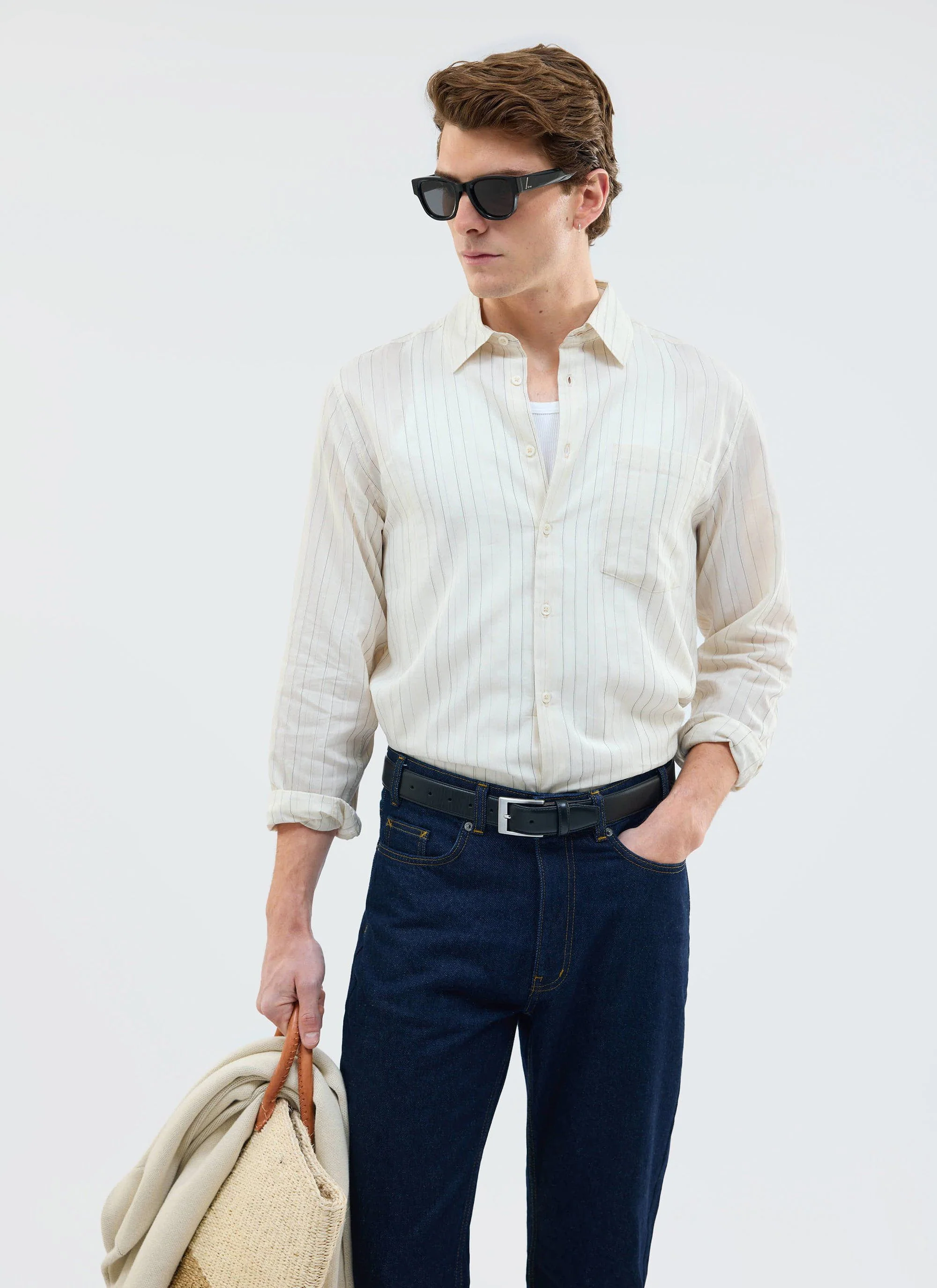 Lorenzo Pearce Shirt | Ecru - Image 9