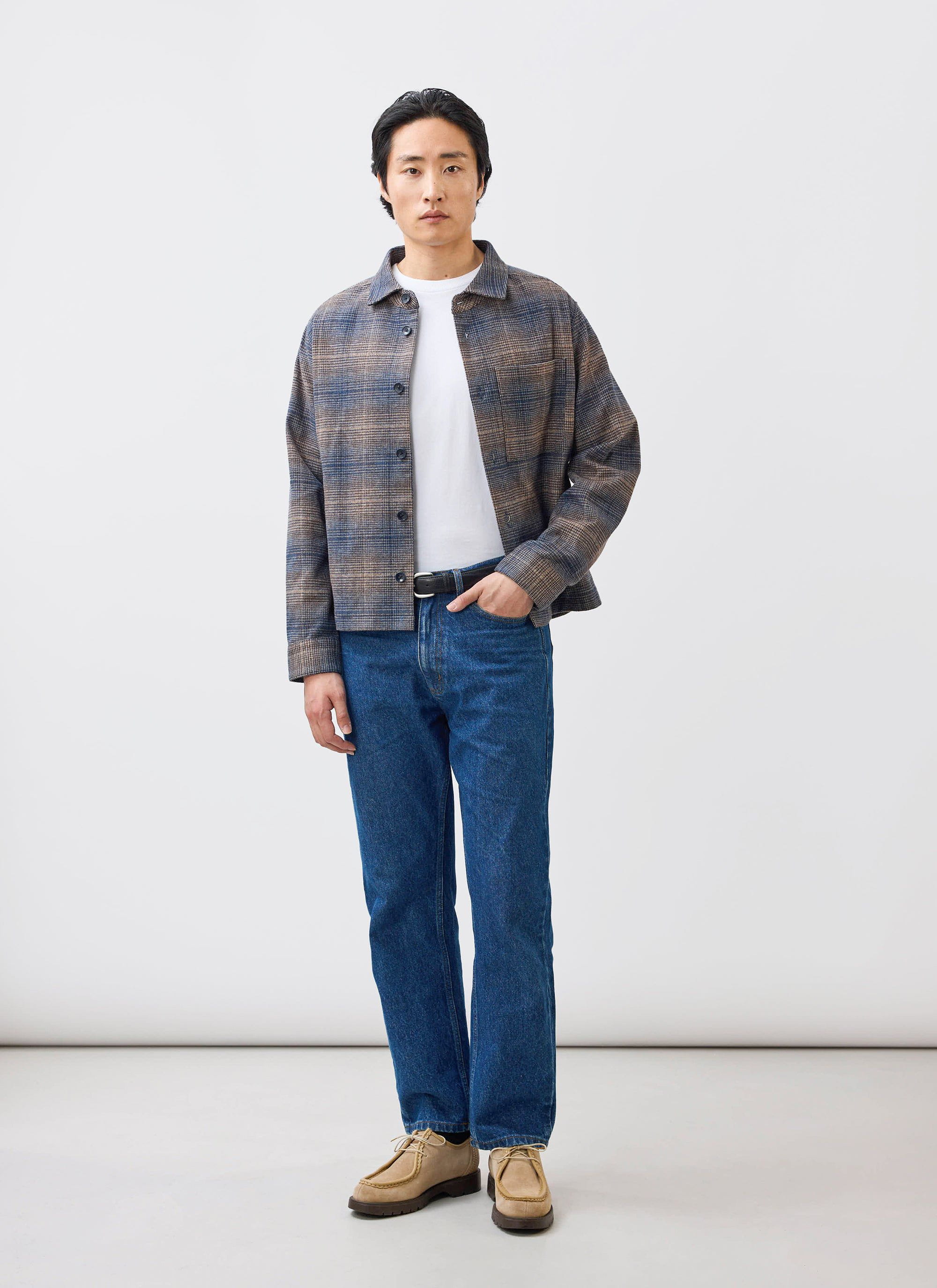 Luton Check Overshirt | Brown - Image 2