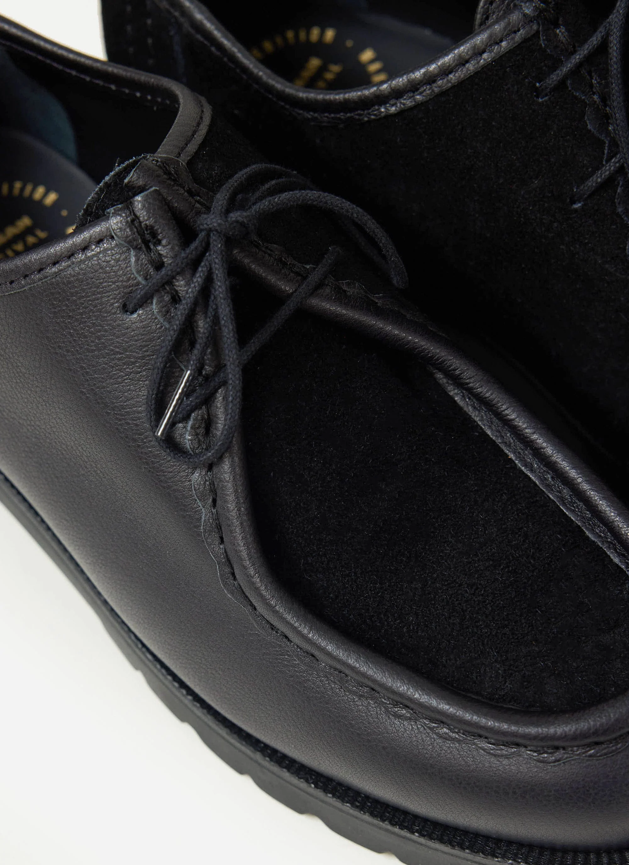Padror Patchwork Shoe | Kleman x Percival | Black - Image 2