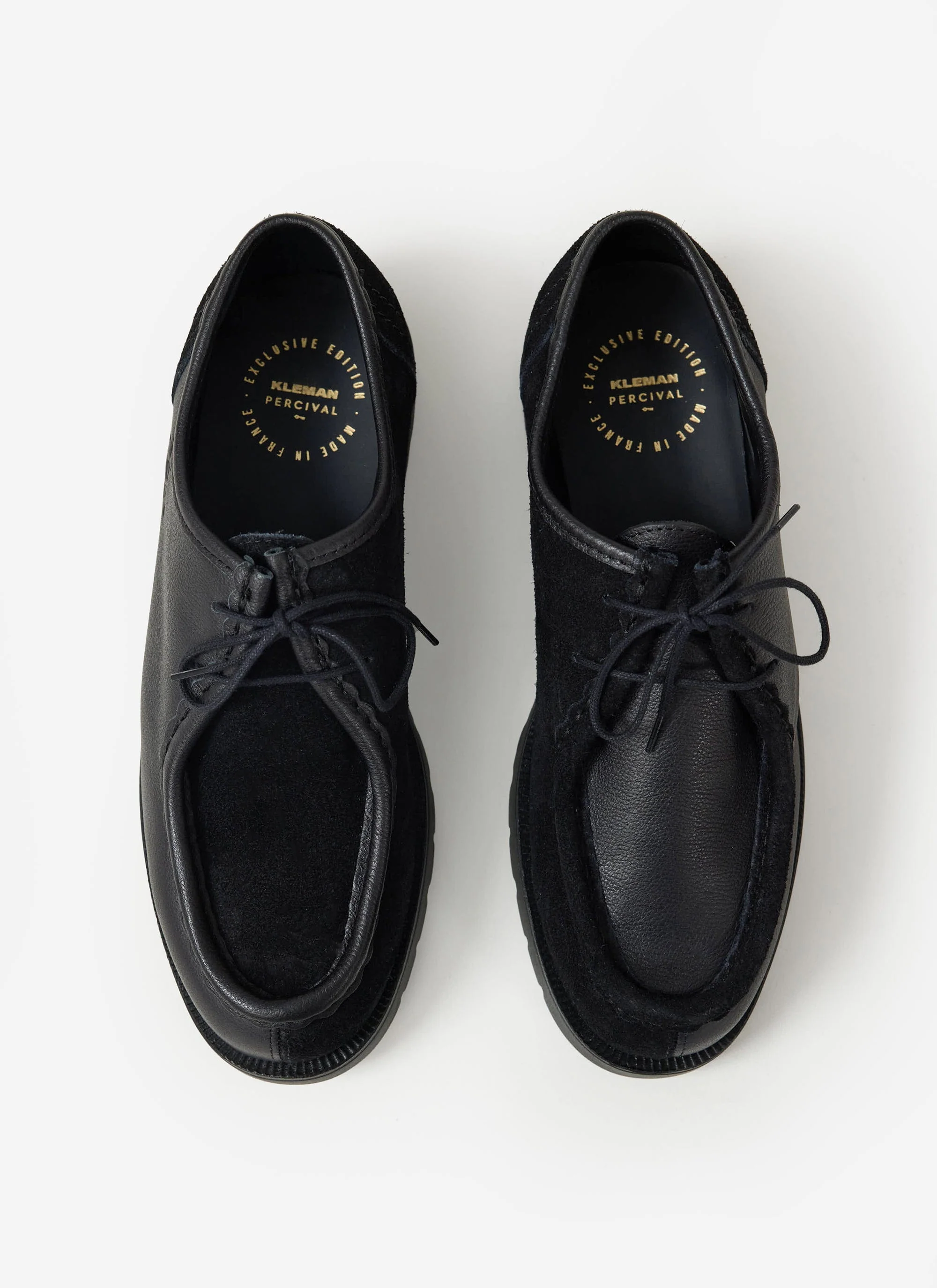 Padror Patchwork Shoe | Kleman x Percival | Black - Image 3