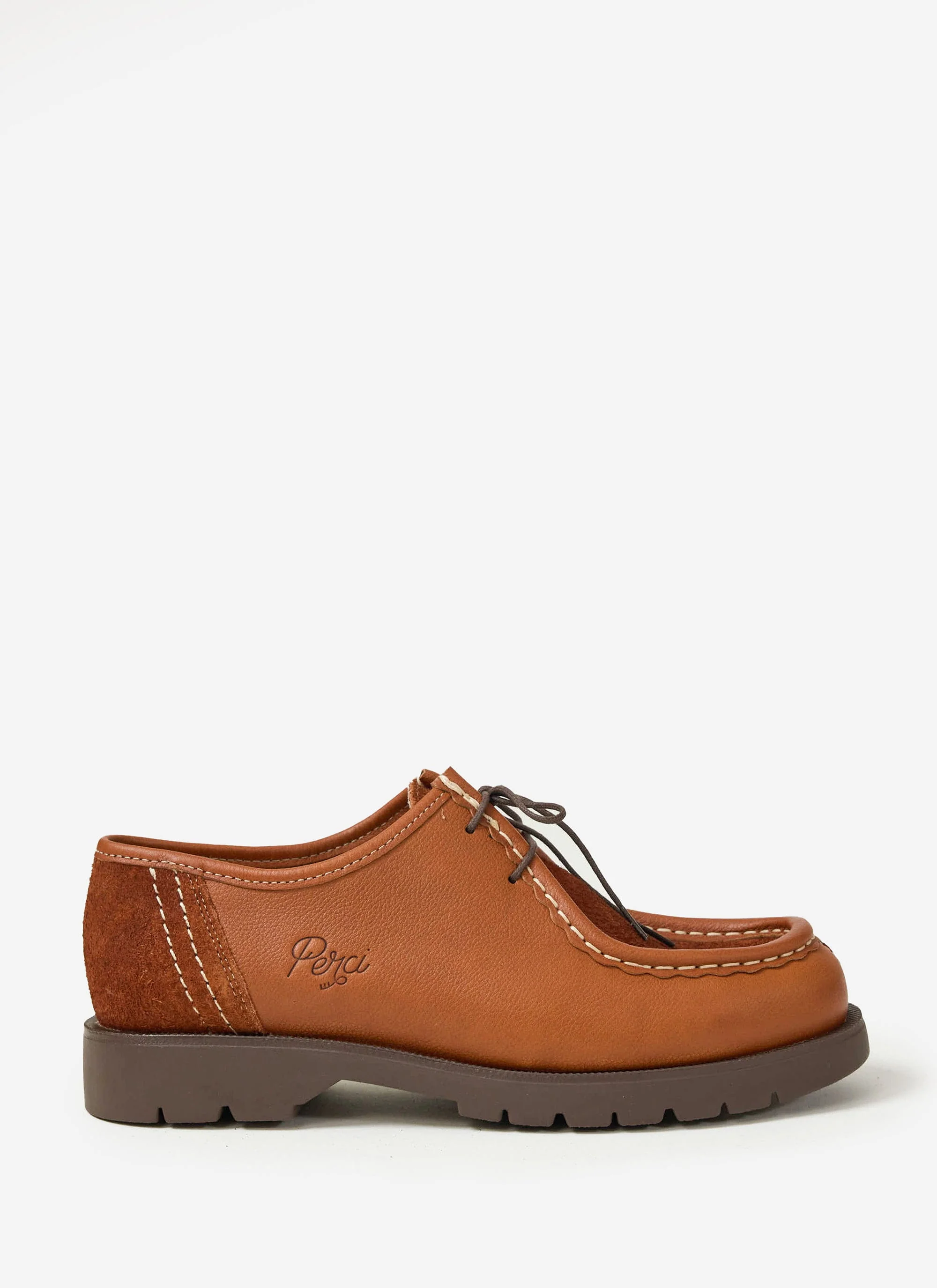 Padror Patchwork Shoe | Kleman x Percival | Cognac - Image 4