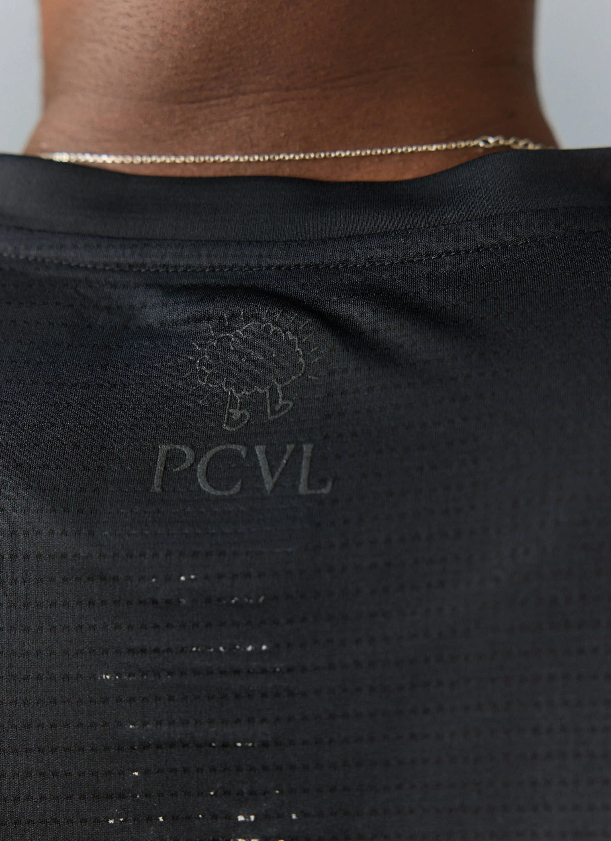 PCVL Printed Performance T Shirt | Black - Image 9