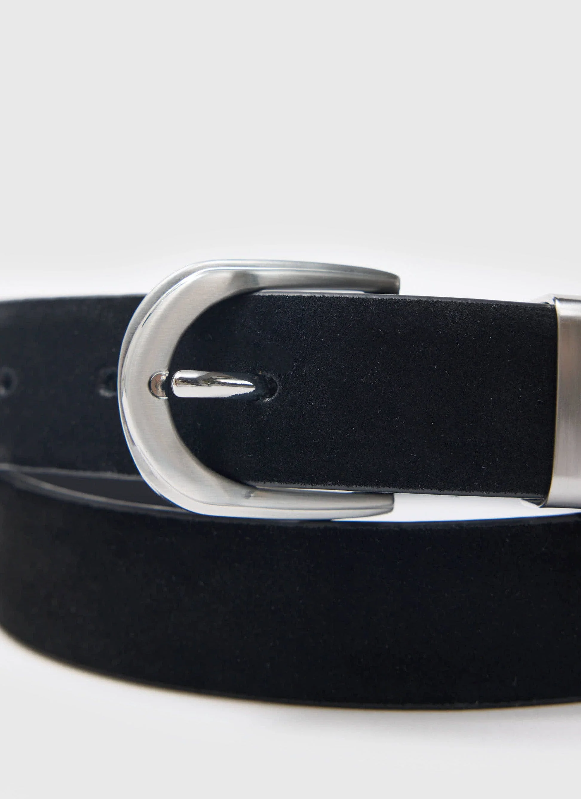 Suede Belt | Black - Image 3