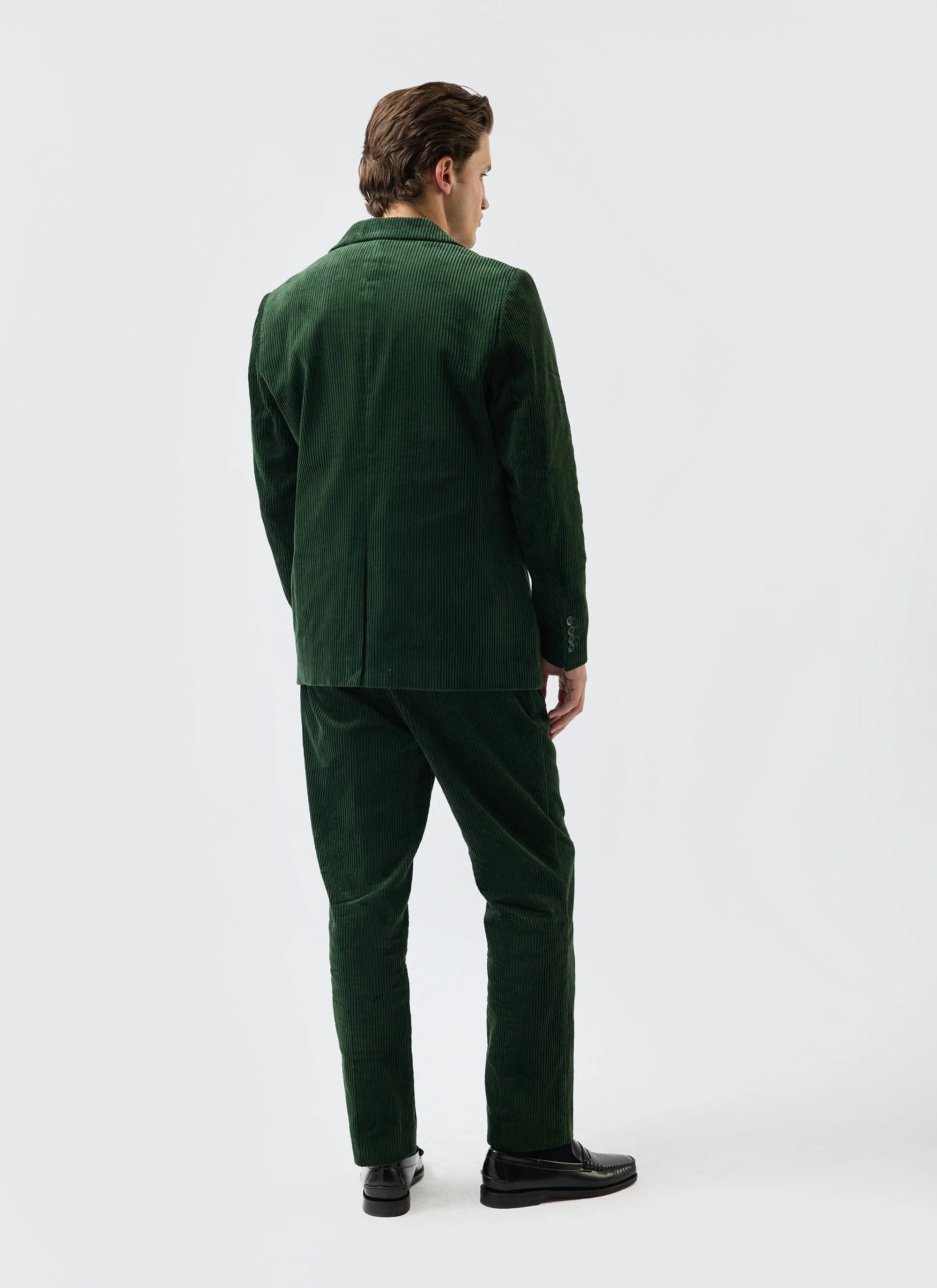 Tailored Blazer | Chunky Cord | Forest - Image 7