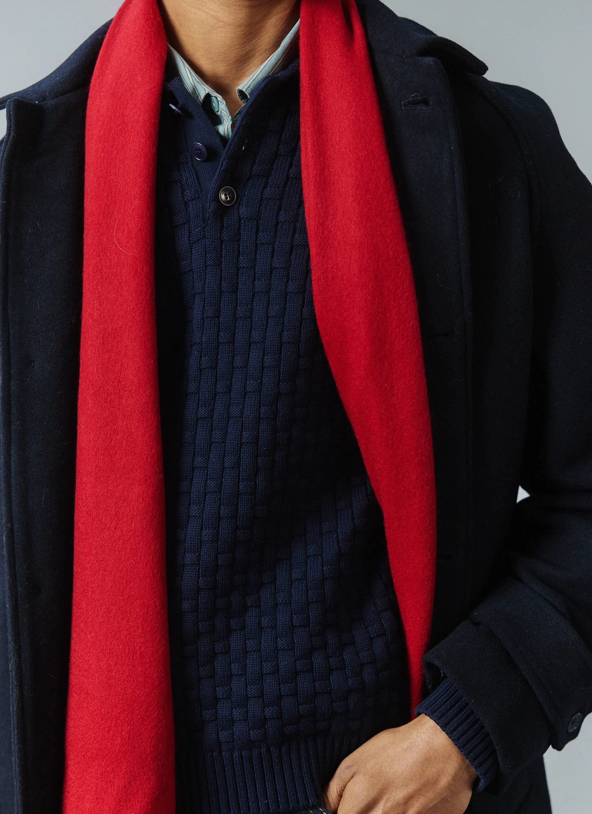 Tolkein Scarf | Wool | Red - Image 4