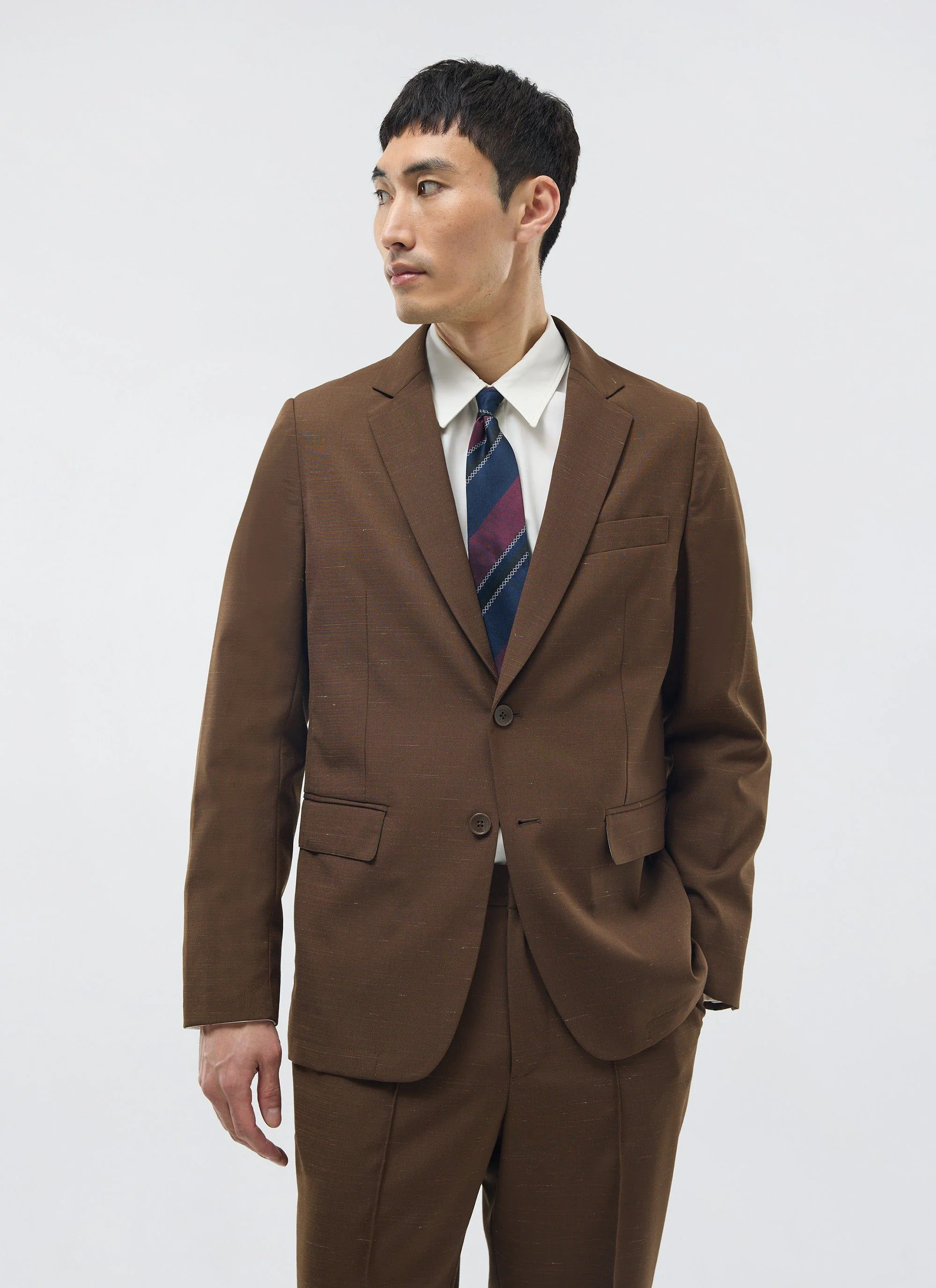 Trentino Tailored Blazer | Brown