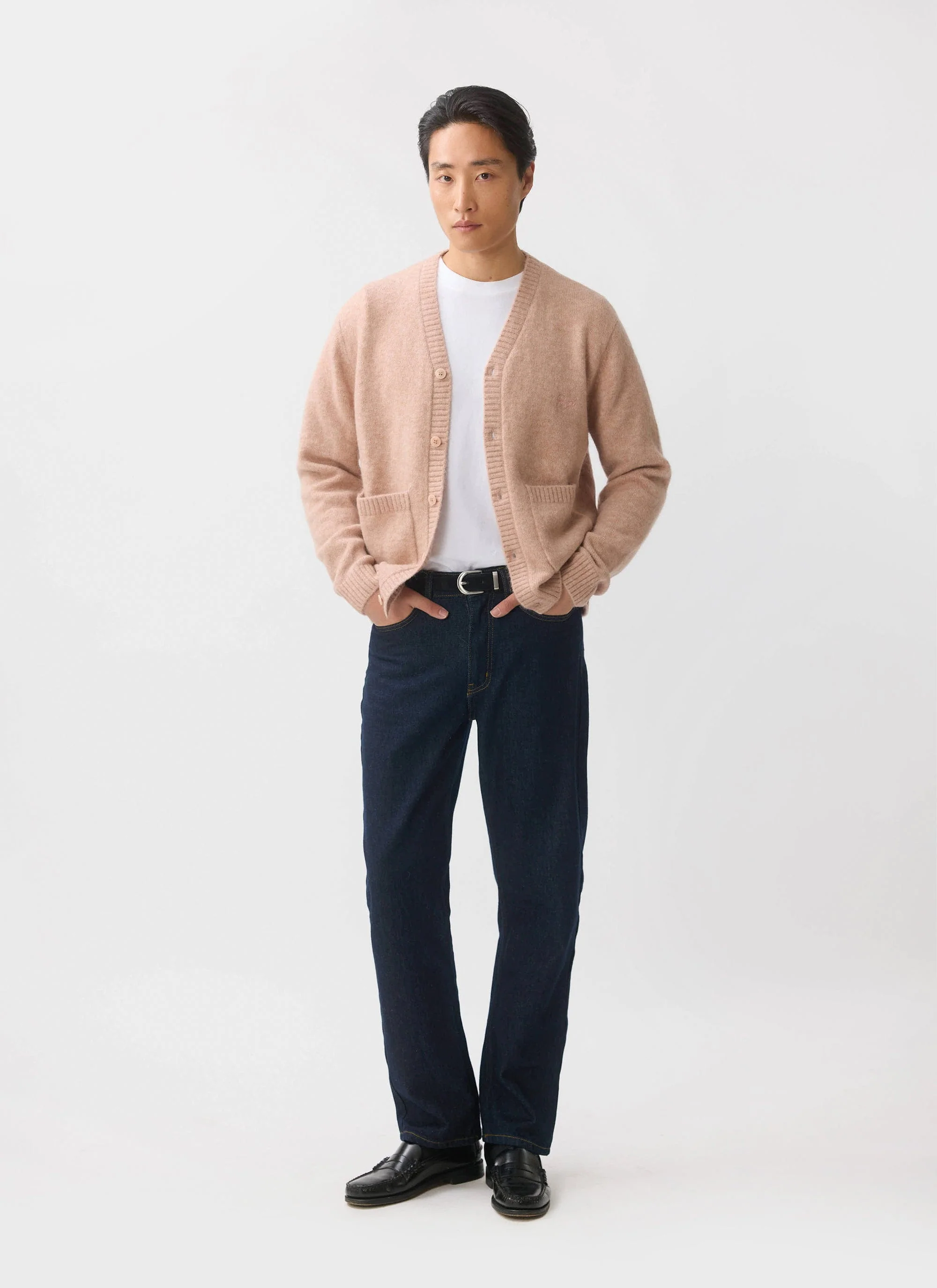 White Glove Cardigan | Mohair | Pink - Image 3