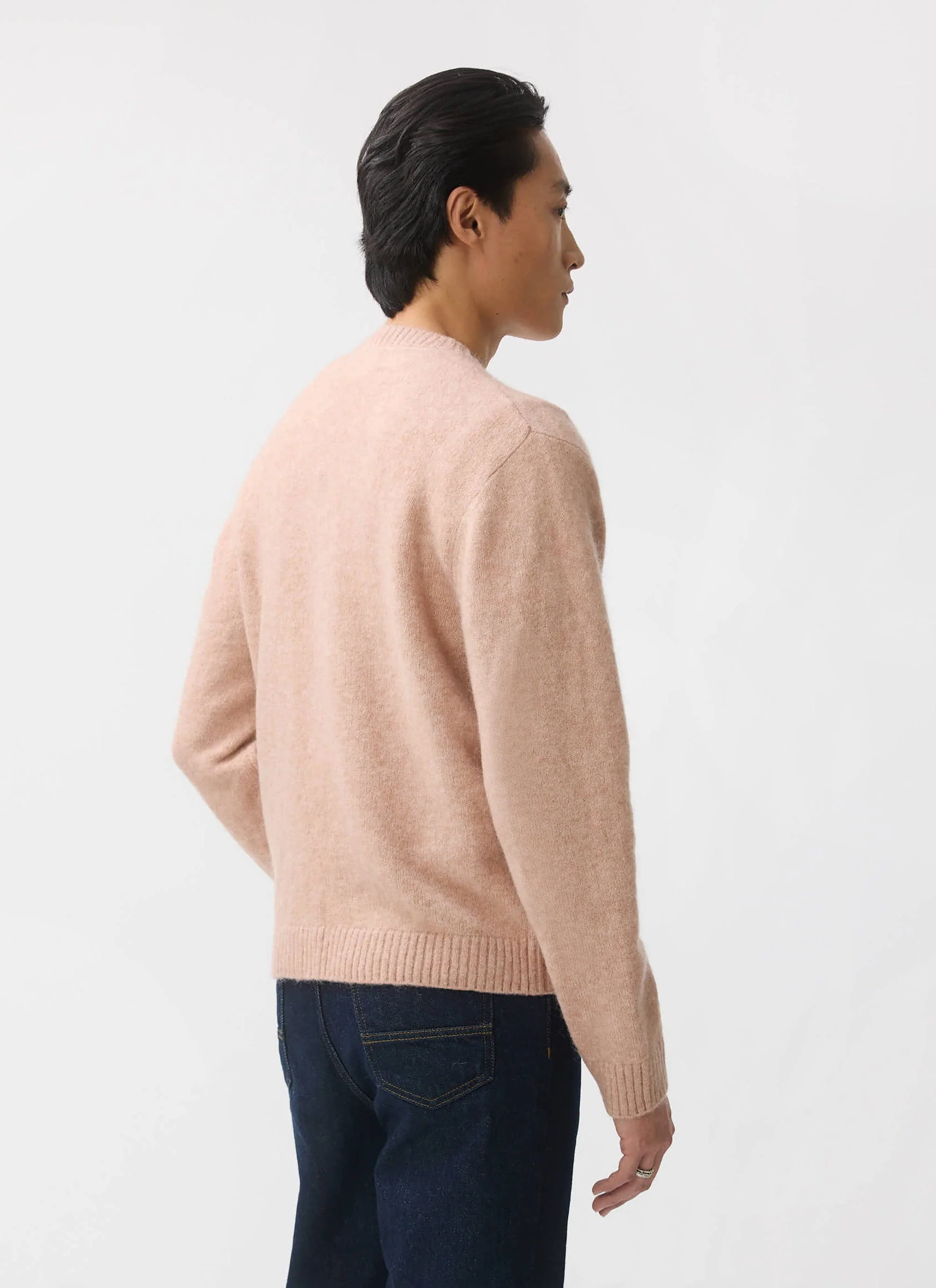 White Glove Cardigan | Mohair | Pink - Image 7